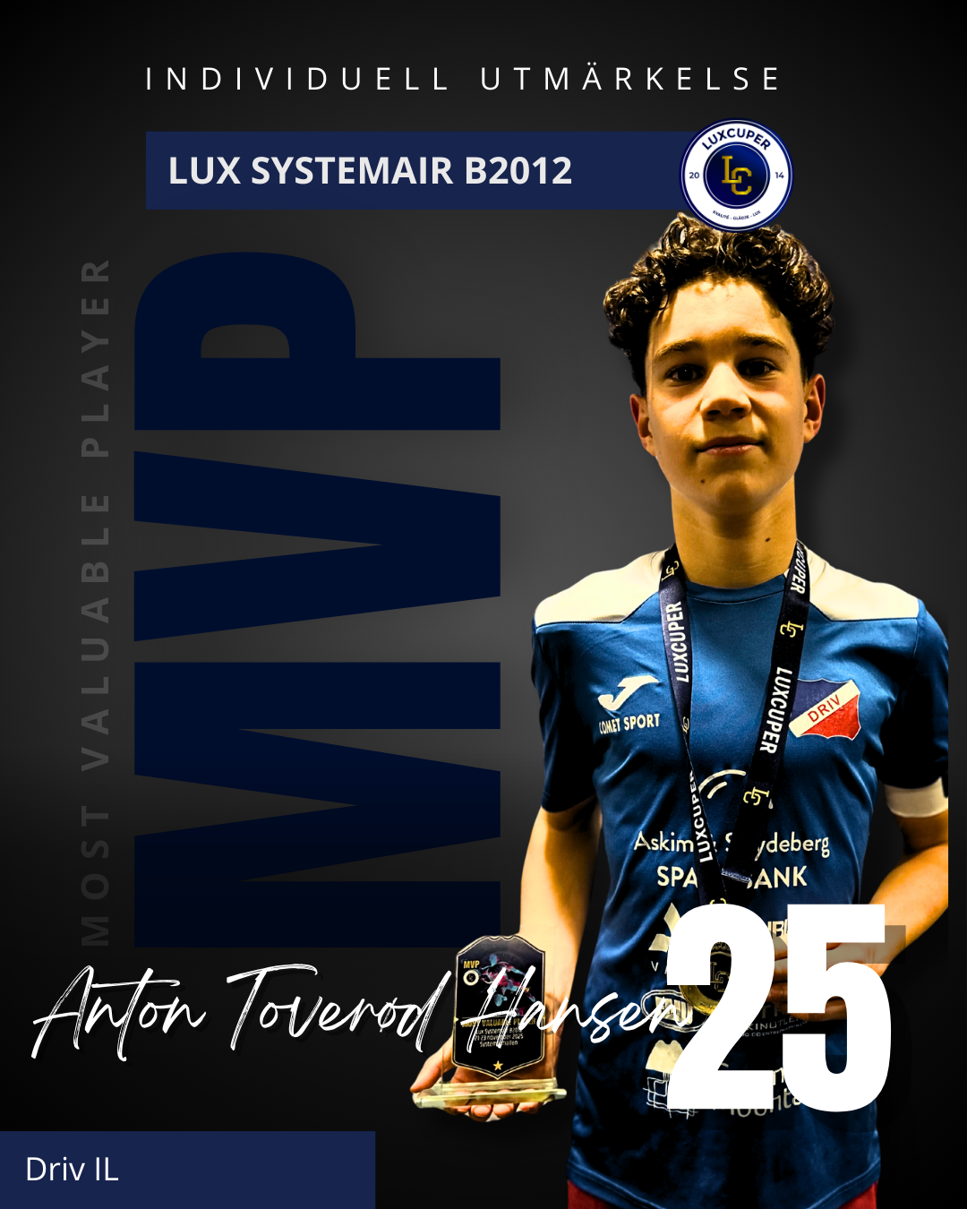 #25 Anton Toverod Hansen