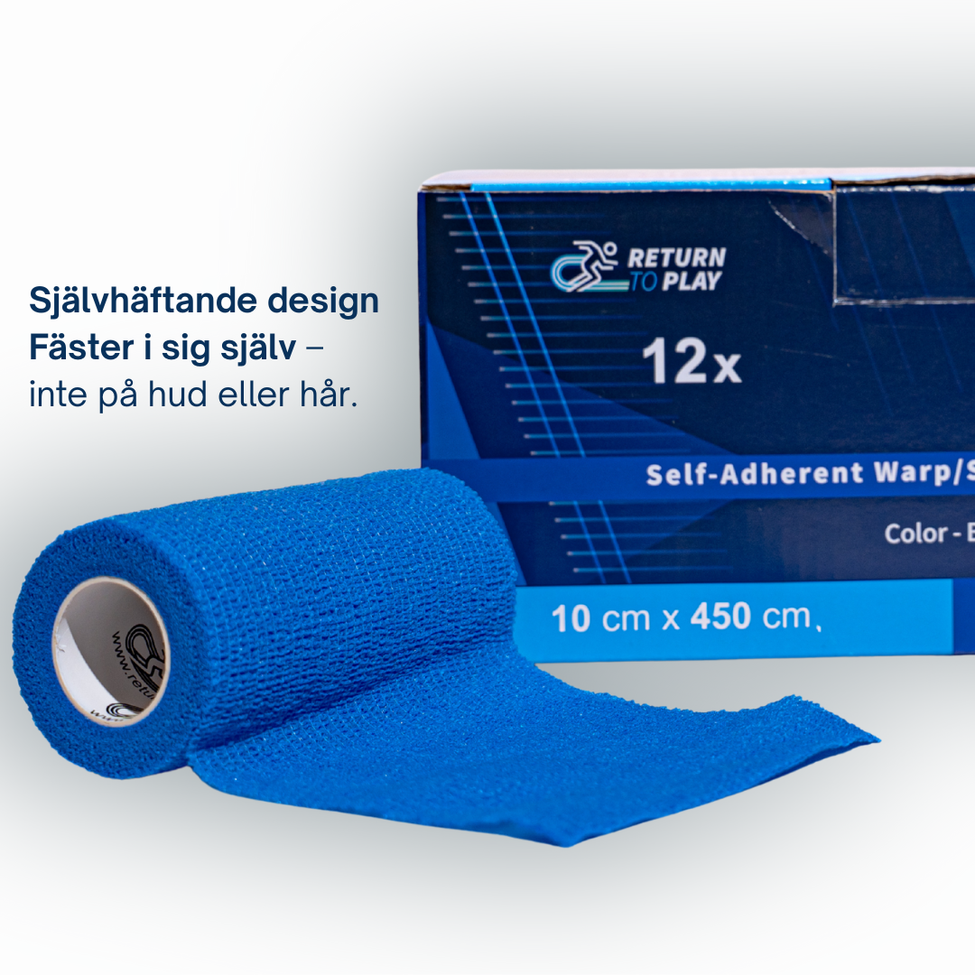 Självhäftande Linda 12-pack Blå