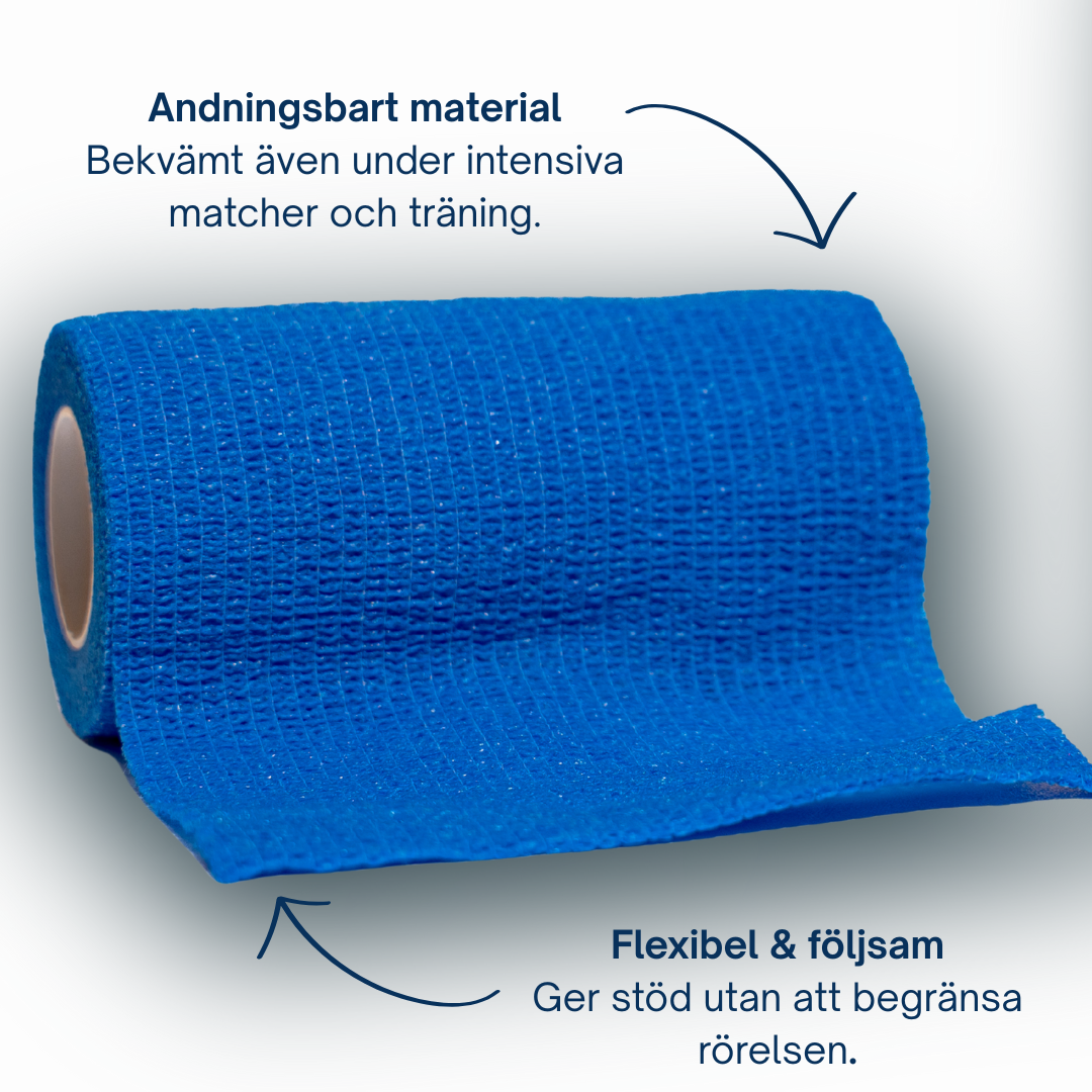 Självhäftande Linda 12-pack Blå