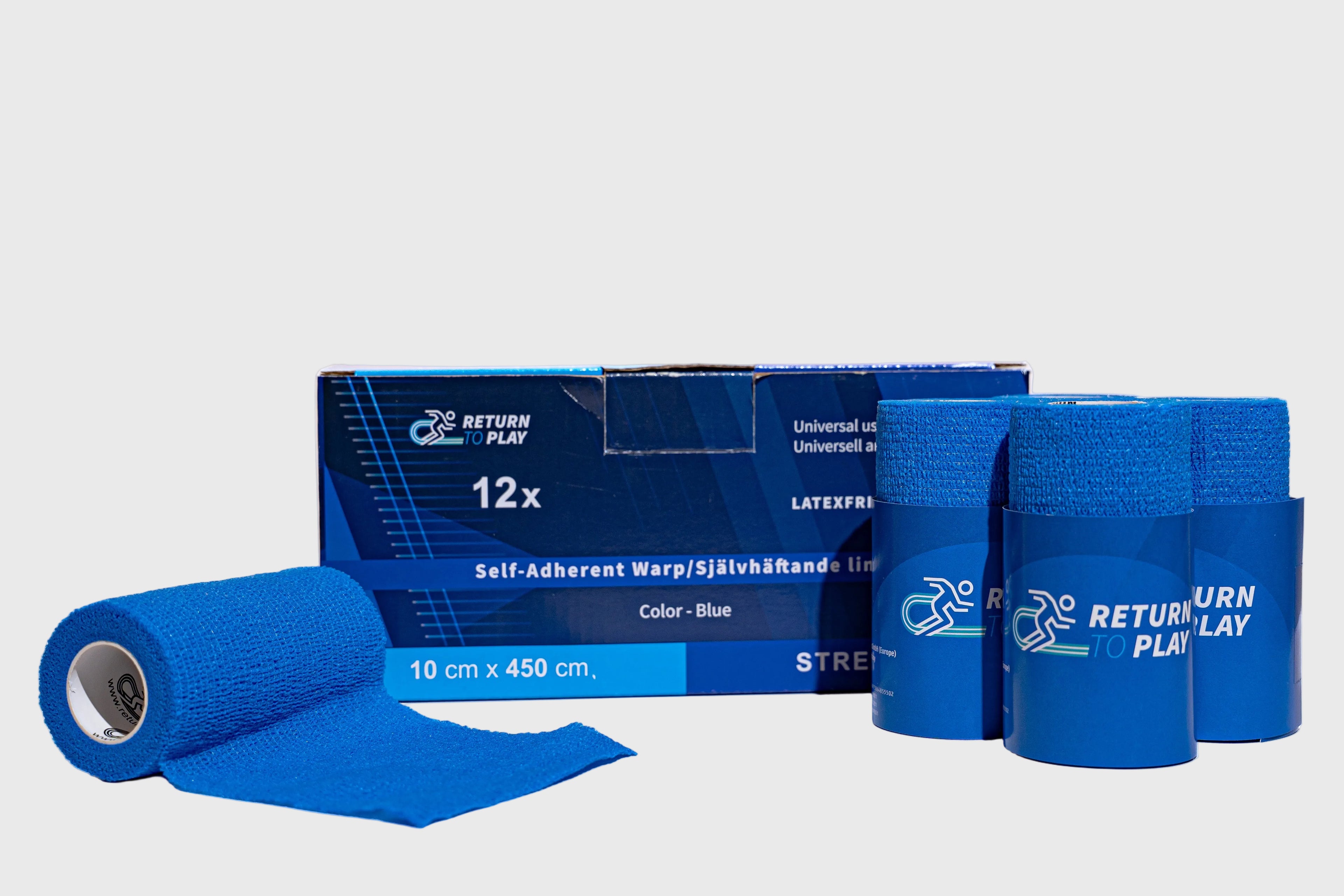 Självhäftande Linda 12-pack Blå